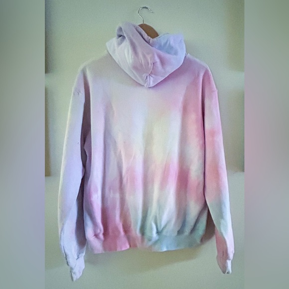 CHAMPION x MAHA’S One-Off Promotional Pastel Tie-Dye Hoodie – Embroidered - Picture 3 of 4
